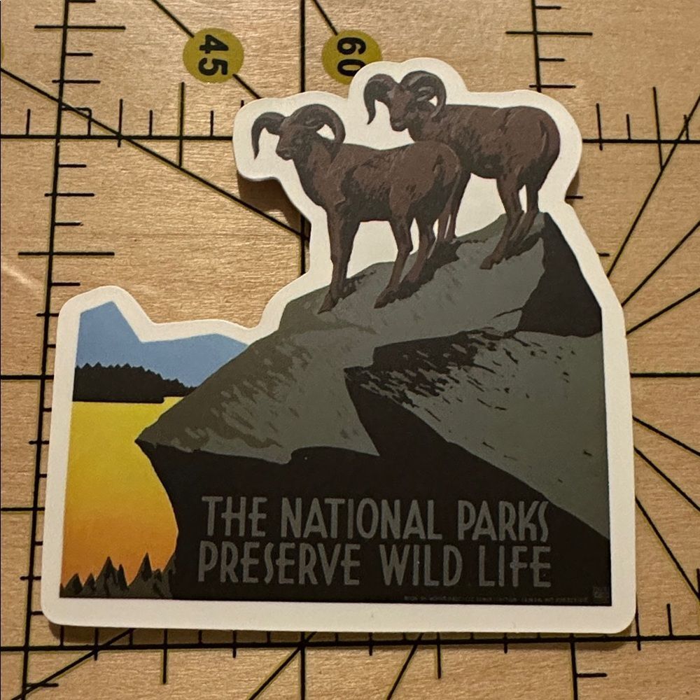 💜13/$13 +Bundle Sticker Sale | Travel National Park Wild Life Waterproof Sticker